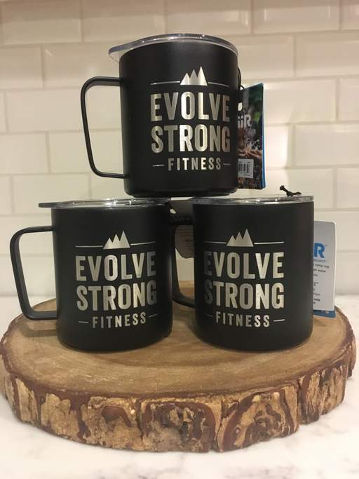 EVOLVE Strong Fitness insulated Miir camp mug